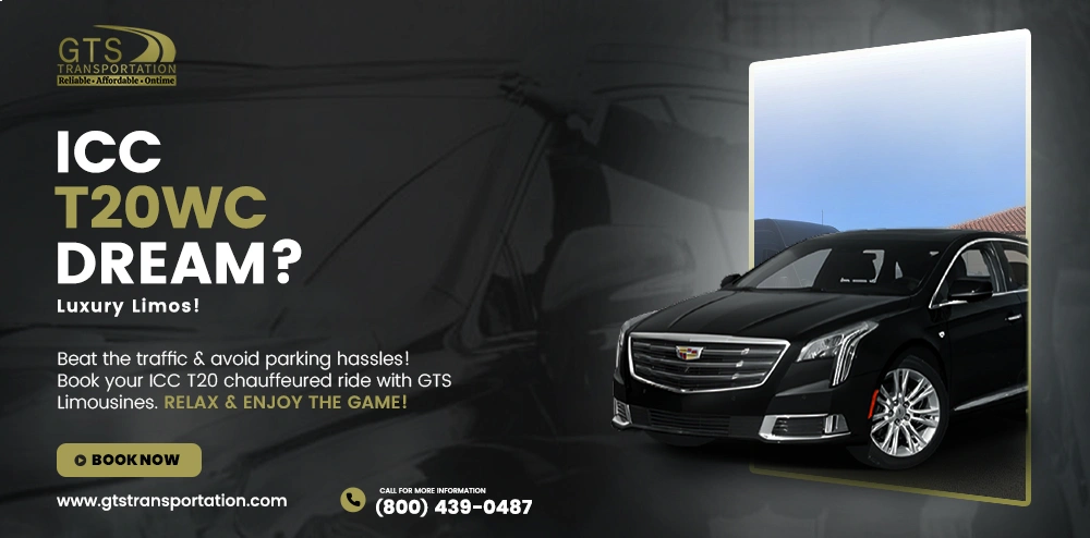 chauffeur service, limousine service, ICC T20 World Cup 2024, Event transportation,